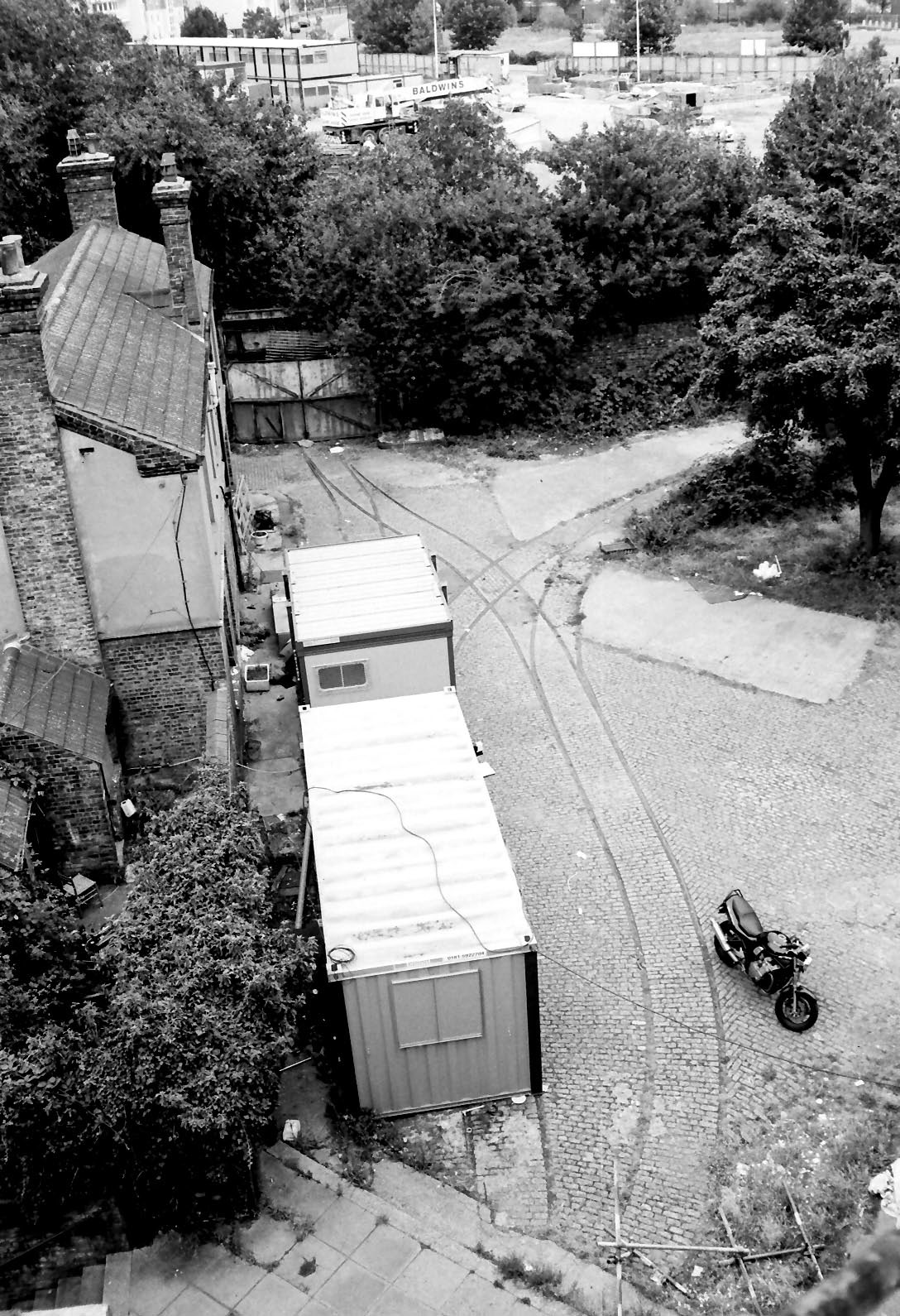 Figure 2. The yard to the south