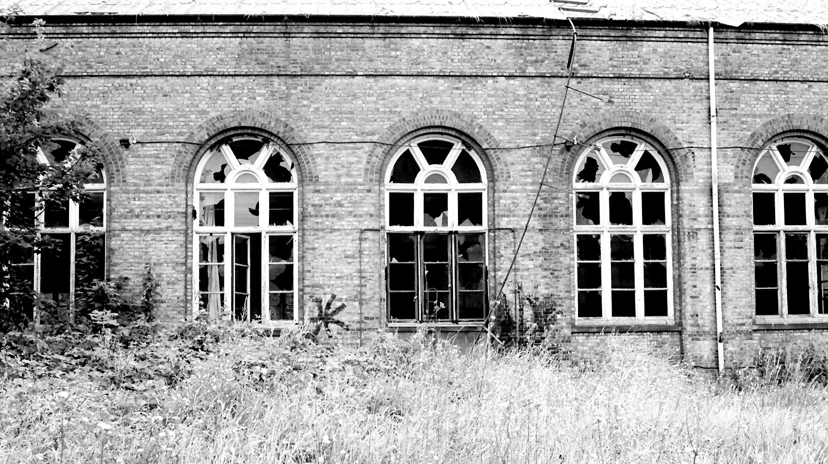 Figure 6. The engine house viewed from the south yard