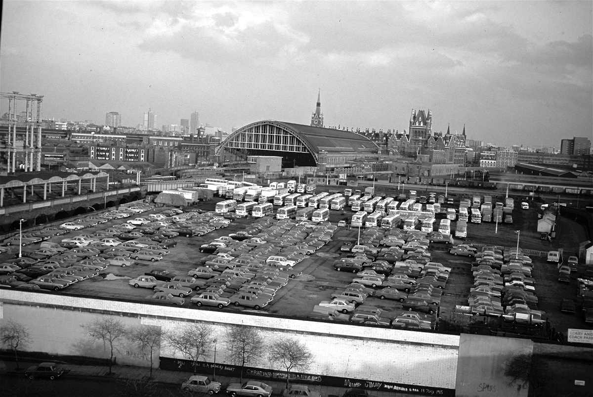 1970 Car storage and coach terminal