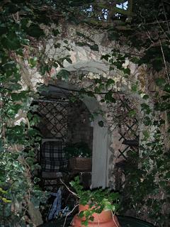 Air-raid shelter from the blast verandah entrance. © Norma King