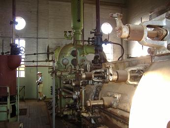 The engines in number 8 pumping station at Dedari. © Colin Jenkins