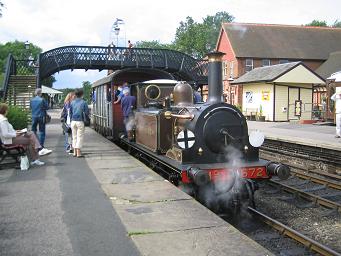 Fenchurch on the Bluebell Railway, 9 July 2004. © Robert Mason