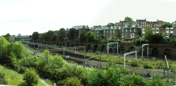 Primrose Hill Tunnels approach. © David Nichols