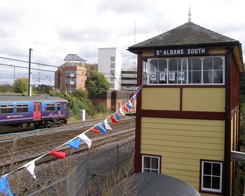 St Albans South signal box. © Kate Quinton