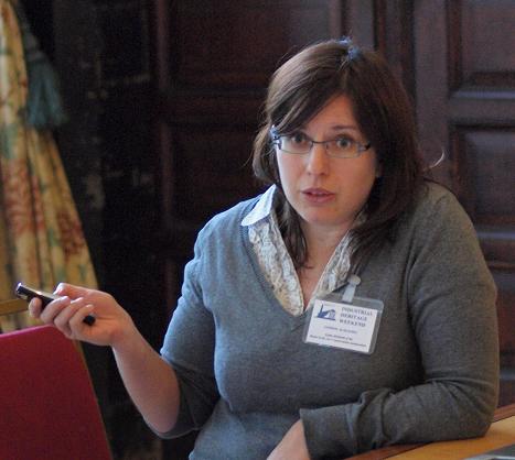 Edith JOSEPH (Haute Ecole ARC Conservation-Restauration, CH): The study of the painting layers from the "Neuchâtel": A contribution to the preservation of the Industrial Heritage of the Swiss Three-lakes region. © Mike Quinton