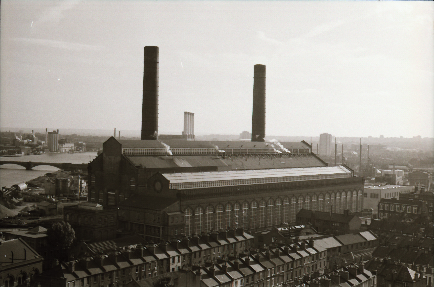 Lots Road power station. 17 Sept, 1978