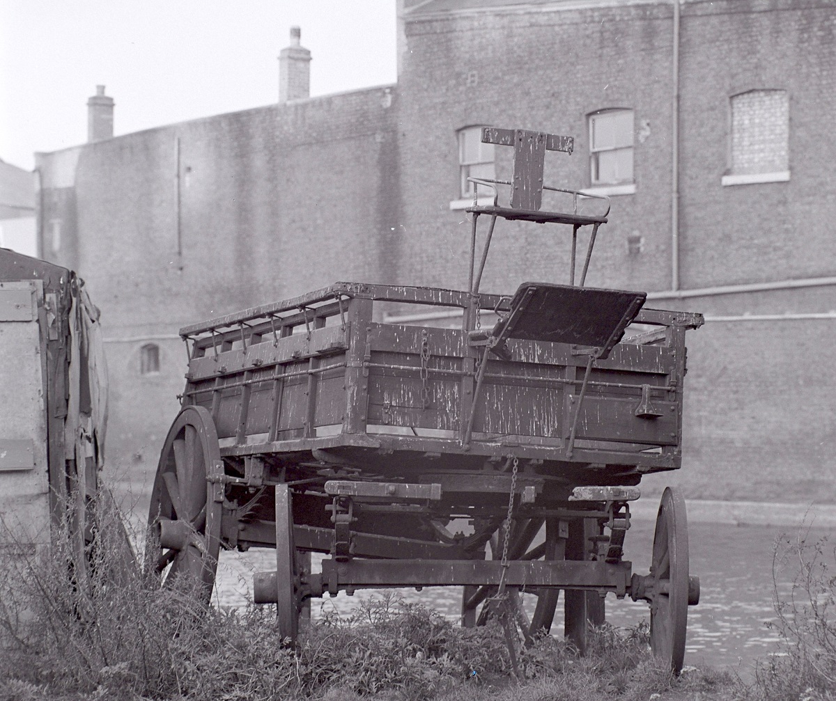 4. Railway cart, Camley St 1960
