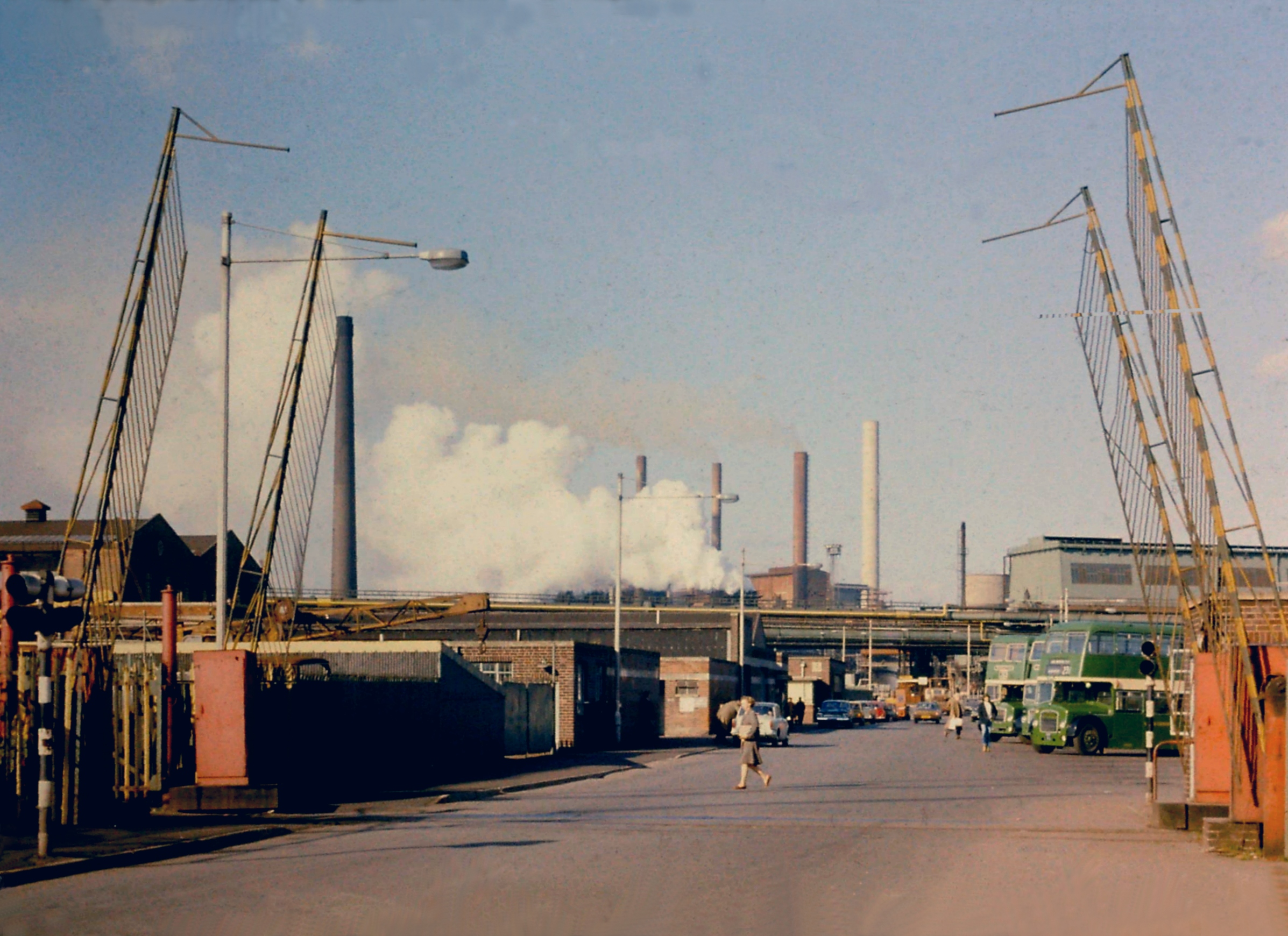 Corby steelworks, October 1971