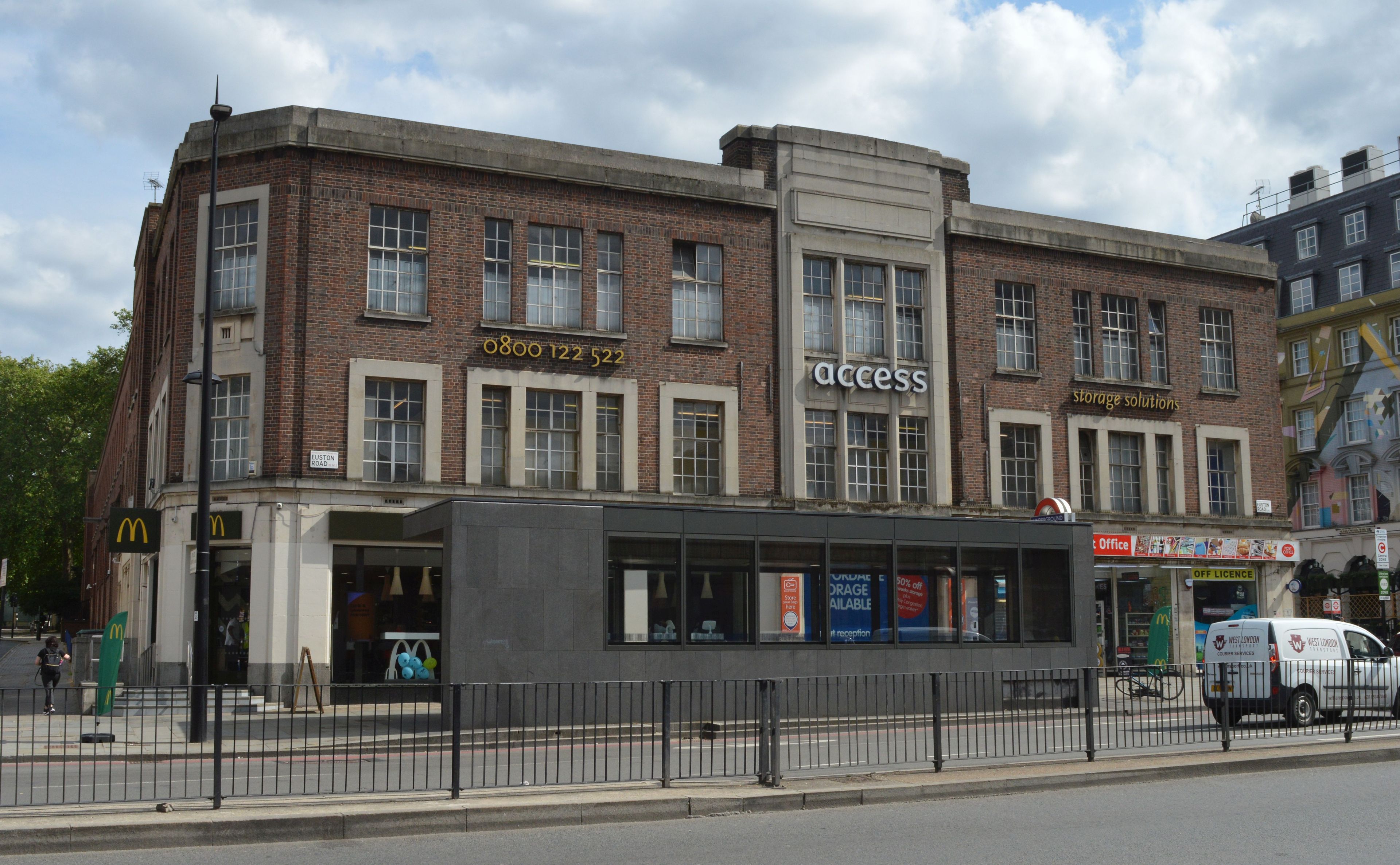 Photo 1. Euston Road Coach Station