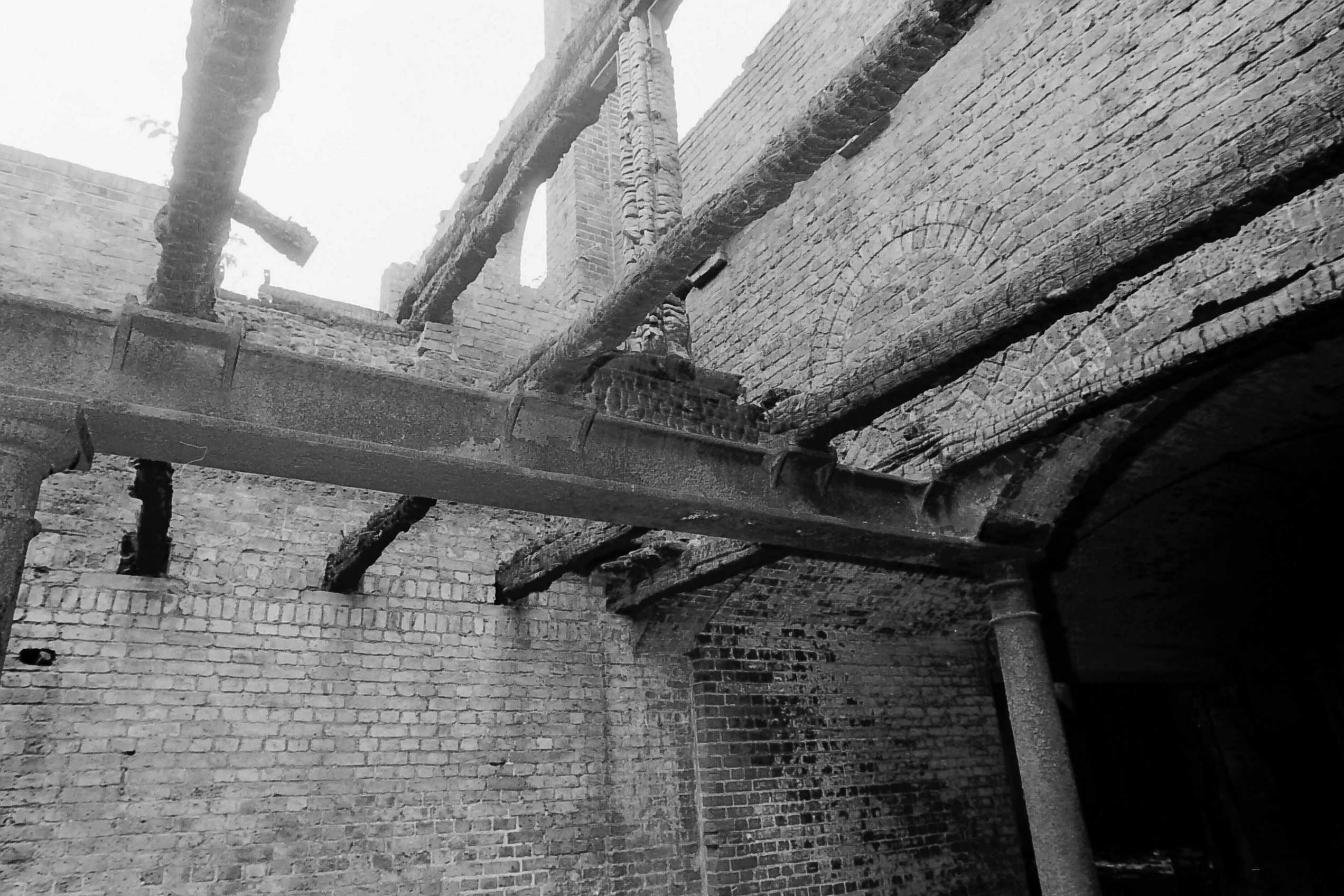 Fire damage &copy; Sidney Ray