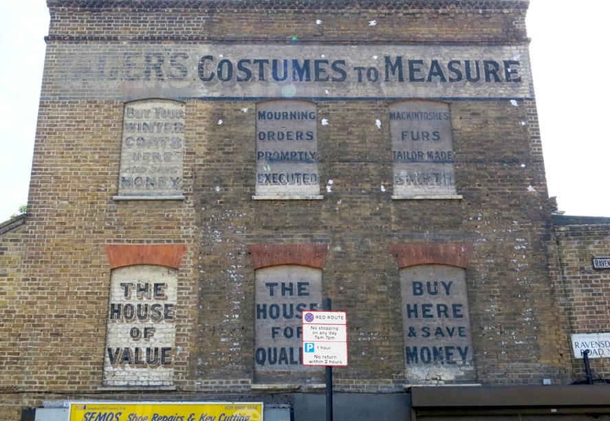 Ghost sign &copy; Sidney Ray