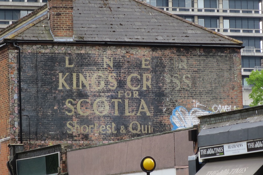 Ghost sign &copy; Sidney Ray