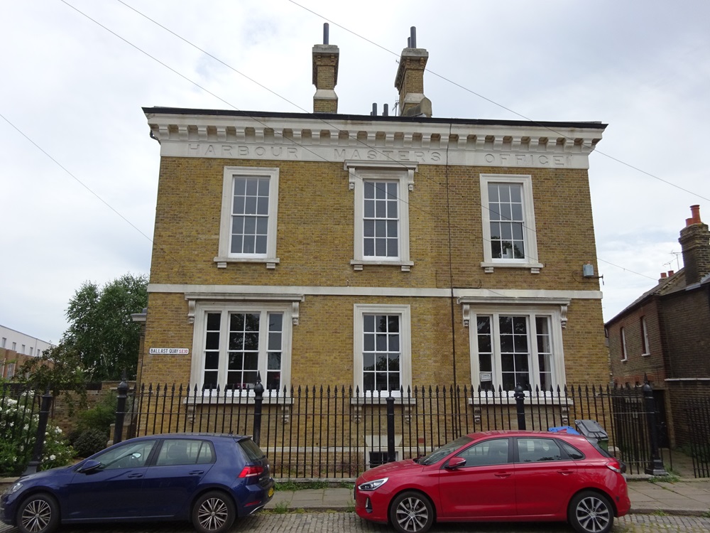 Greenwich Harbour Master's house, 2022 © Robert Mason
