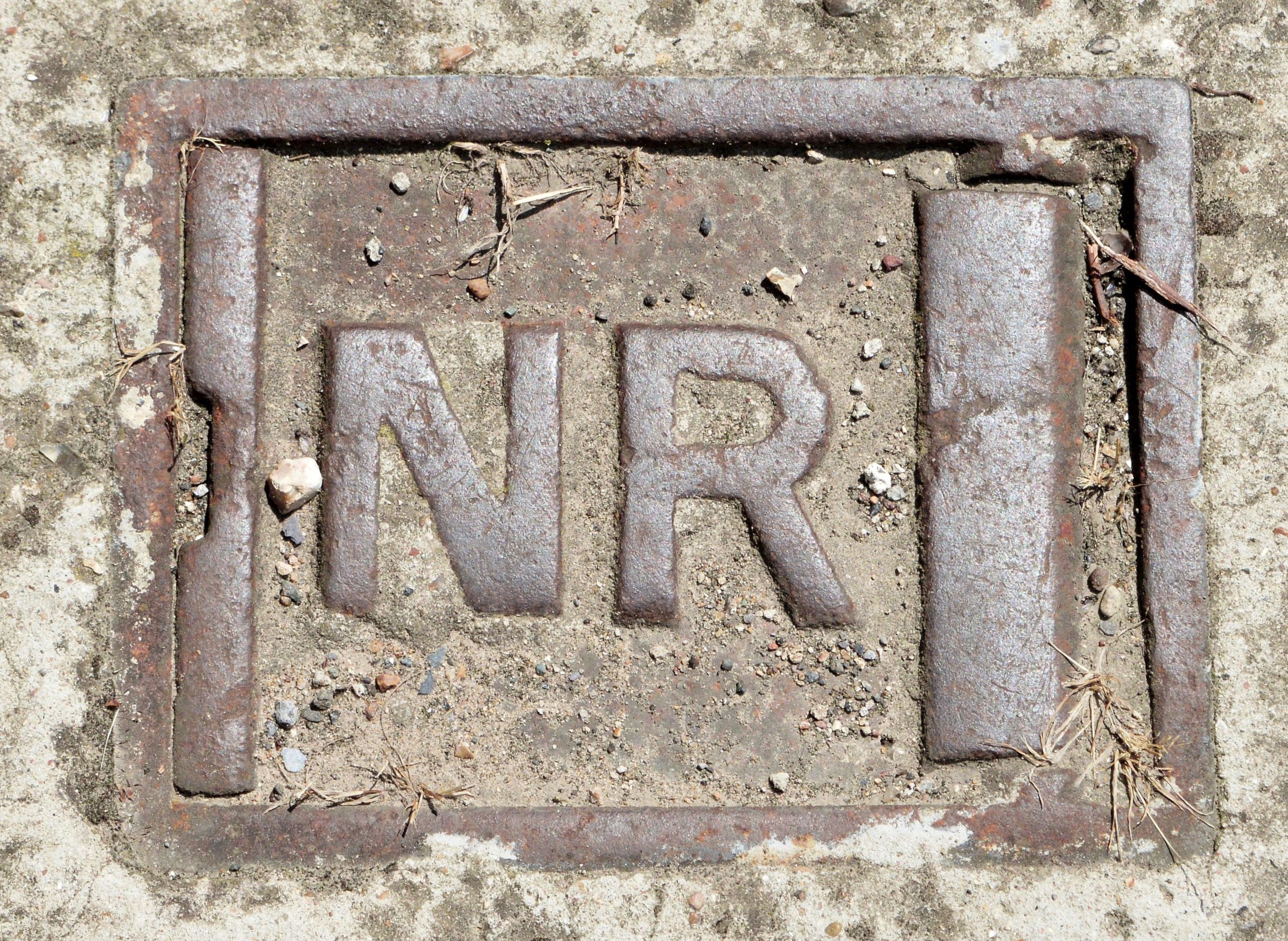 New River stopcock plate