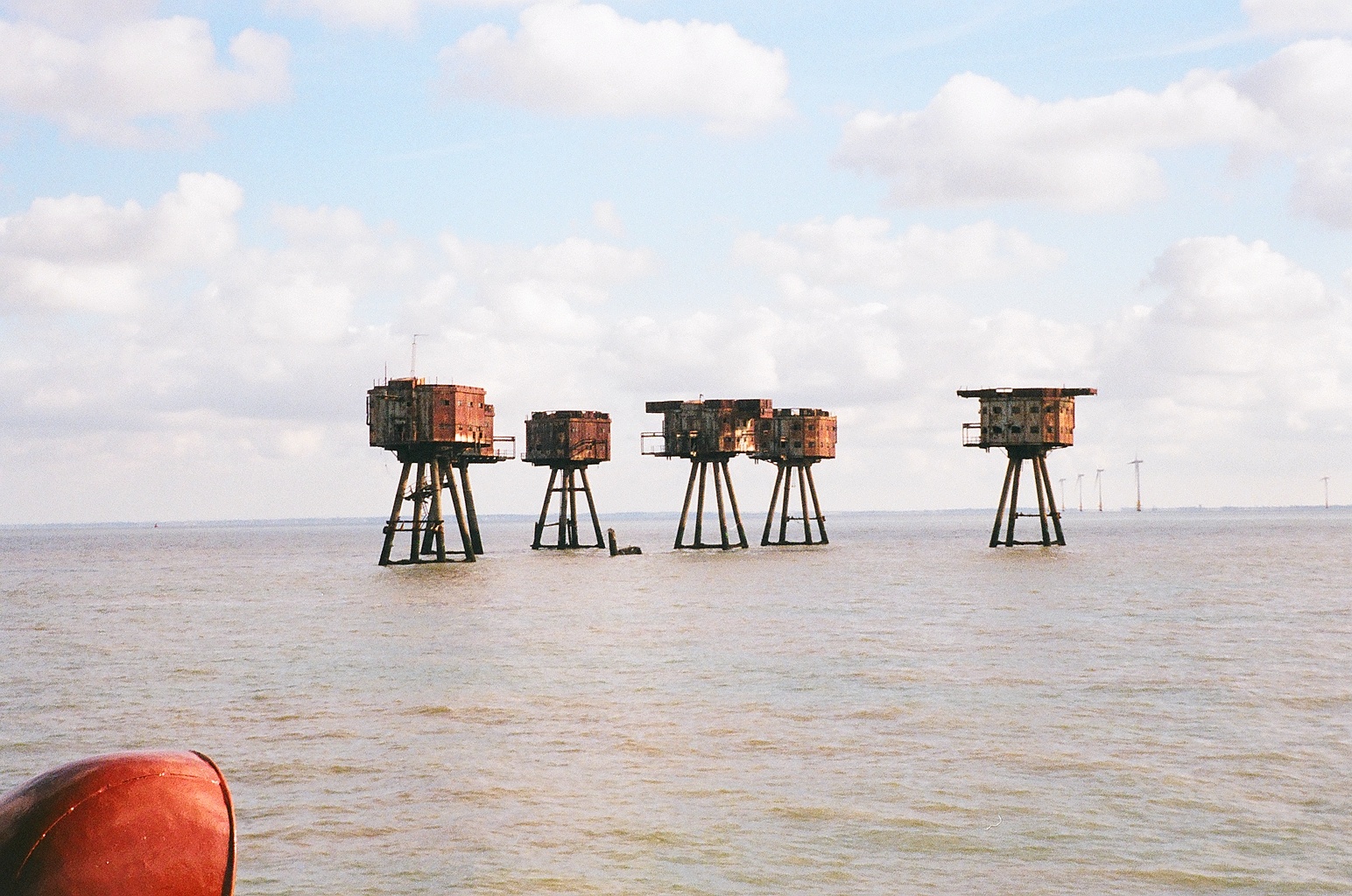 Army fort with six towers and the stump of the seventh visible. 12 October 2013. © Michael Bussell