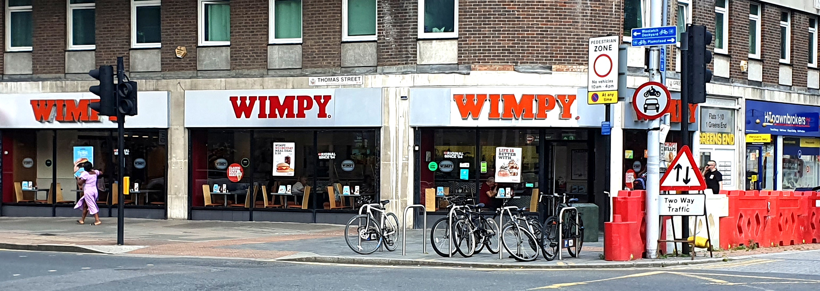 Wimpy Bar in Woolwich