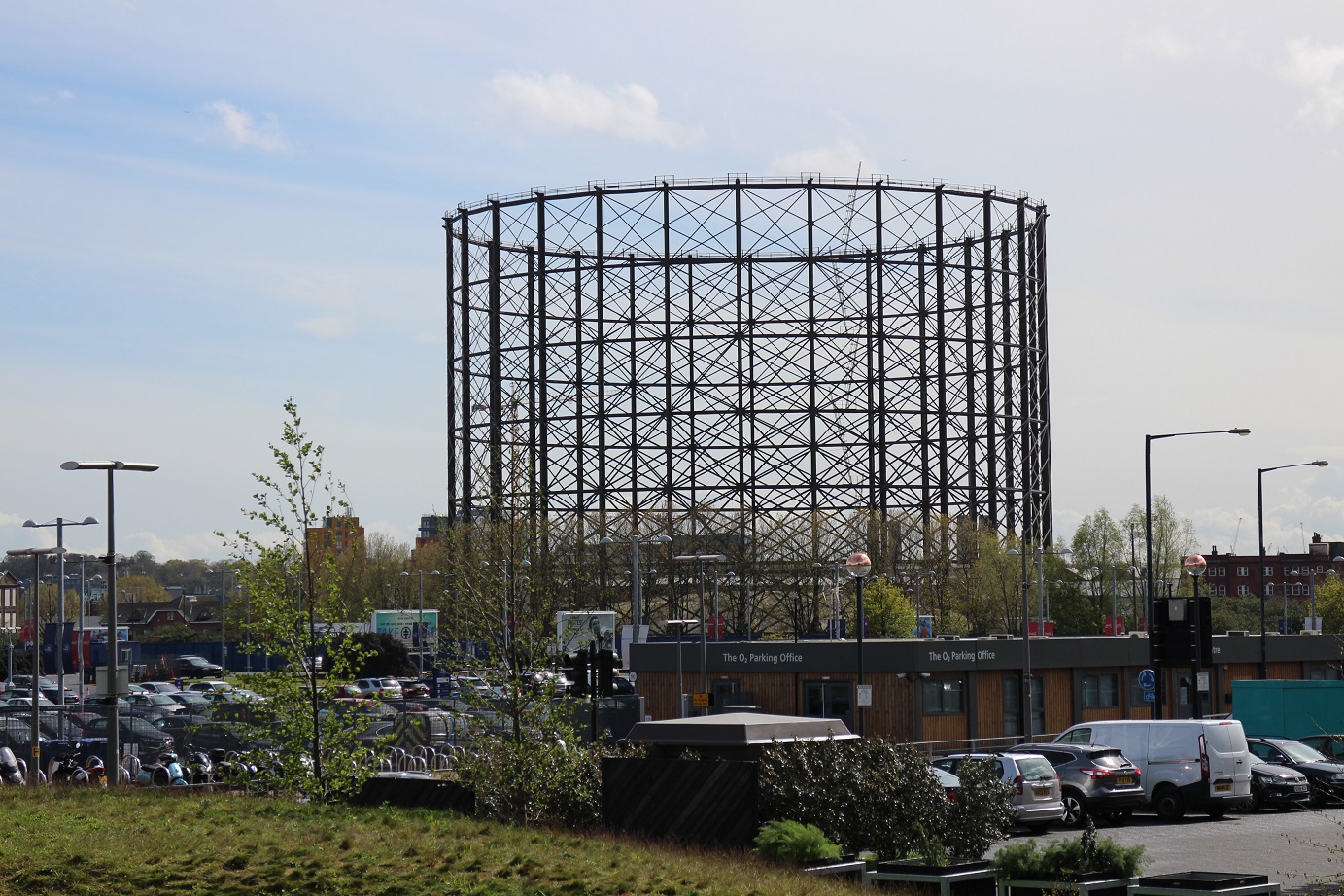 East Greenwich gasholder. © Robert Mason
