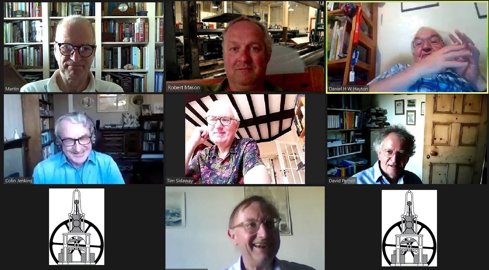 GLIAS committee Zoom meeting, 2020