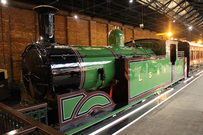 245 at National Railway Museum, 2016. © Robert Mason