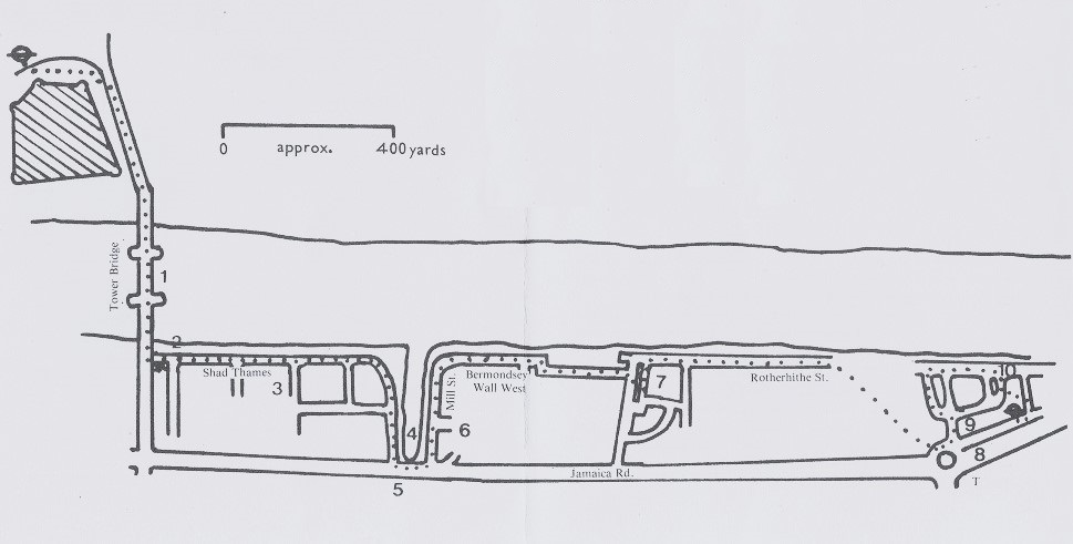 No.5 Southwark: Tower Hill to Rotherhithe